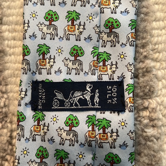 Hermes Silk Tie - Picture 5 of 9